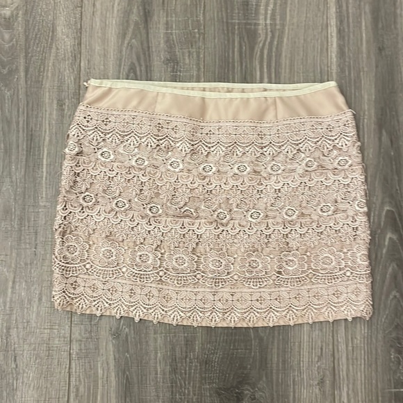 Marshalls Skirts Lace Mini Skirt Poshmark